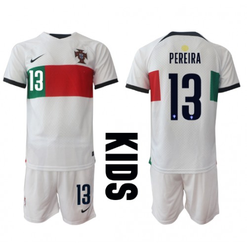 Dětský Fotbalový dres Portugalsko Danilo Pereira #13 MS 2022 Venkovní Krátký Rukáv (+ trenýrky)